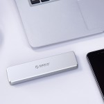 ORICO Grey / Silver Mini Clip-open M.2 SSD Enclosure